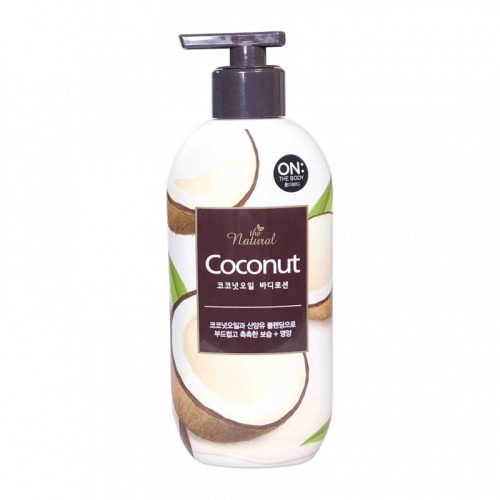 Coconut Oil Body Lotion On The Body Молочко для тела