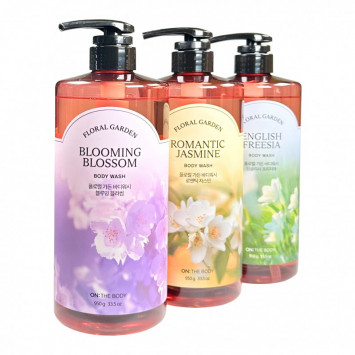 Floral Garden Body Wash On The Body Гель для душа