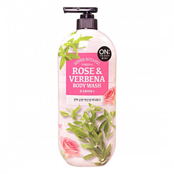 Super Botanic Rose&Verbena Body Wash On The Body Гель для душа