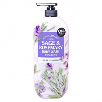 Super Botanic Sage & Rosemary Body Wash On The Body Гель для душа